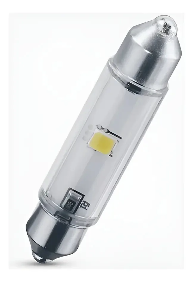 Lâmpada Led Torpedo Grande 43mm Led 6000K 12V - PHILIPS 11866CU31B1