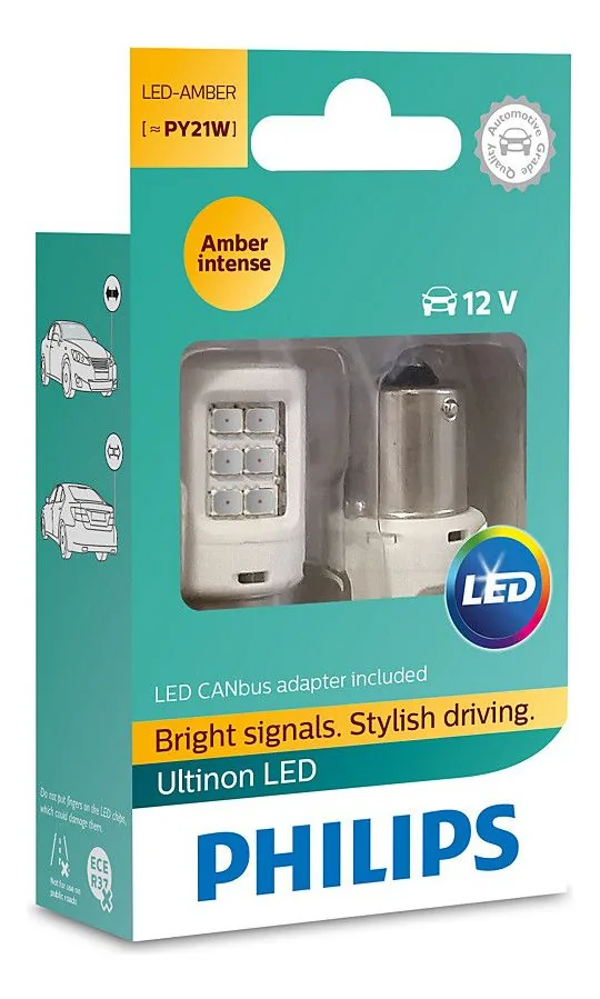 Lâmpada, farol de nevoeiro traseiro Philips Brasil 11498ulax2