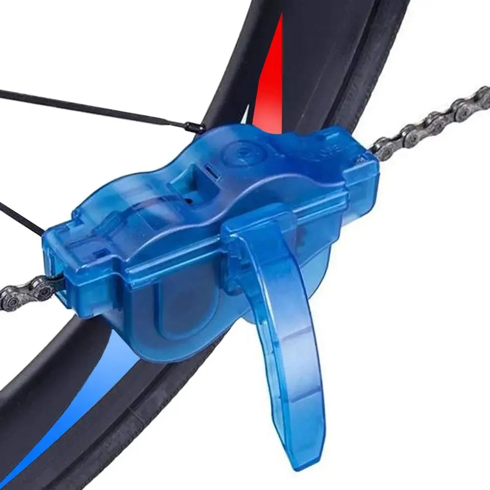 Dispositivo de limpeza móvel (limpador) para correntes de bicicleta