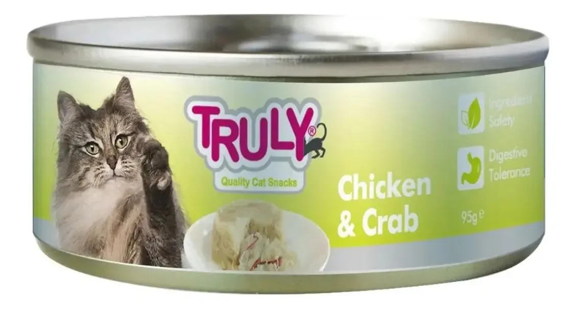 Truly Lata Gt Frango E Caranguejo 95g