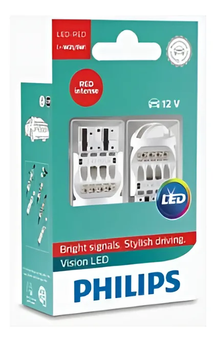 Lâmpada, farol de nevoeiro traseiro Philips Brasil 12835redx2