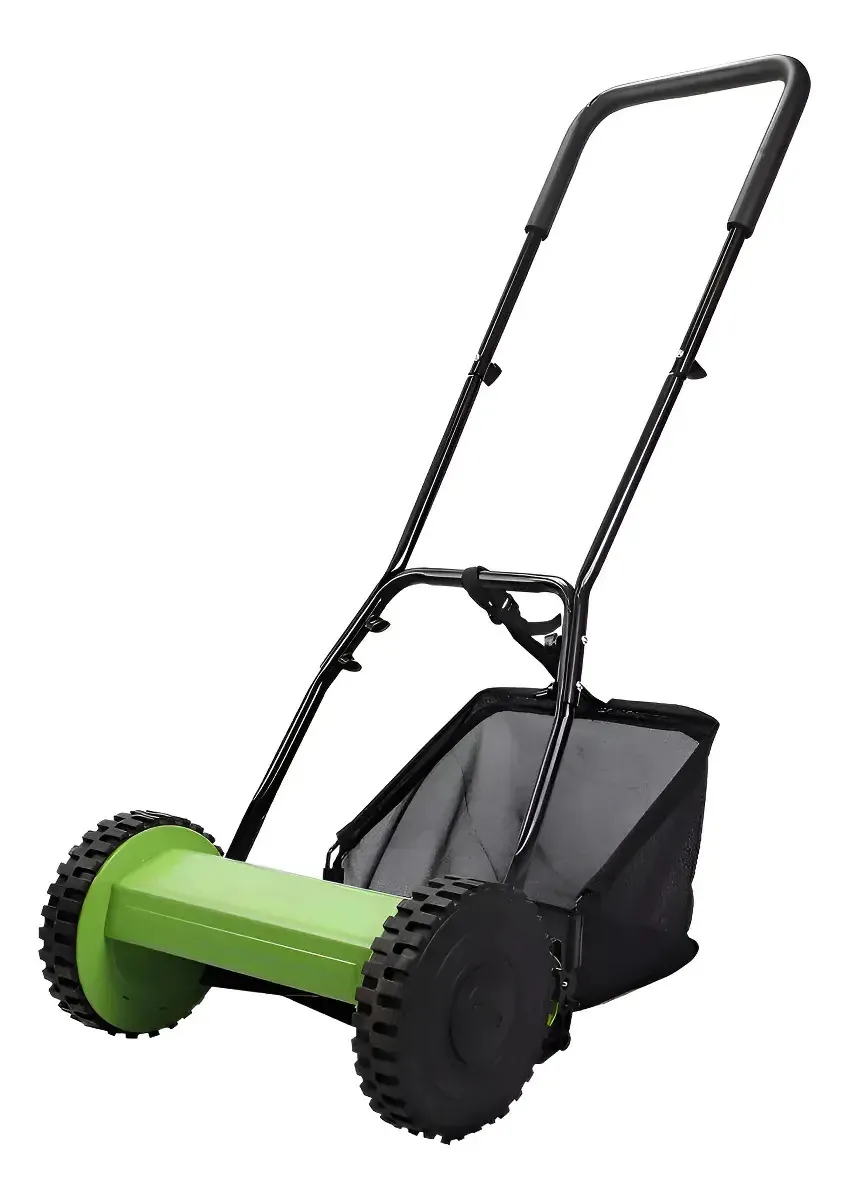 Cortadores de grama Cortador manual verde de tração dupla de 40 cm