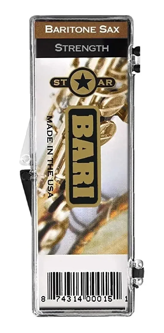Palheta Para Saxofone Baritono Bari Star Dureza Hard