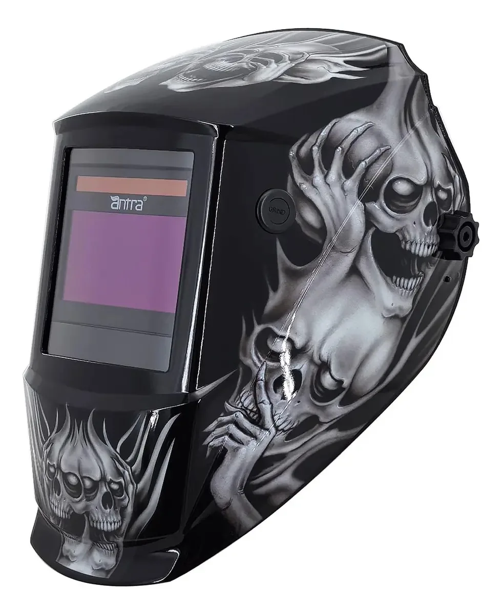 Capacete de soldagem avançado com escurecimento automático