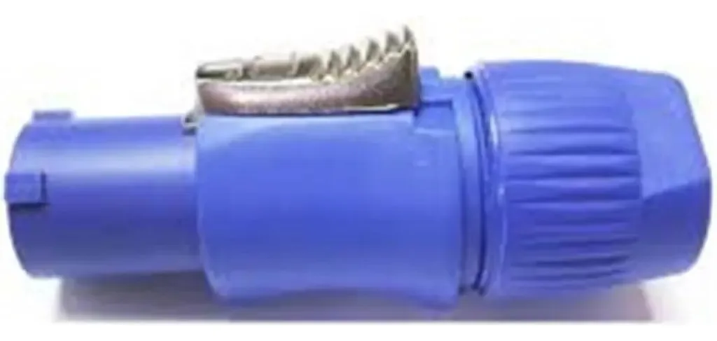 Kit 50 Conectores Powercon Macho Azul
