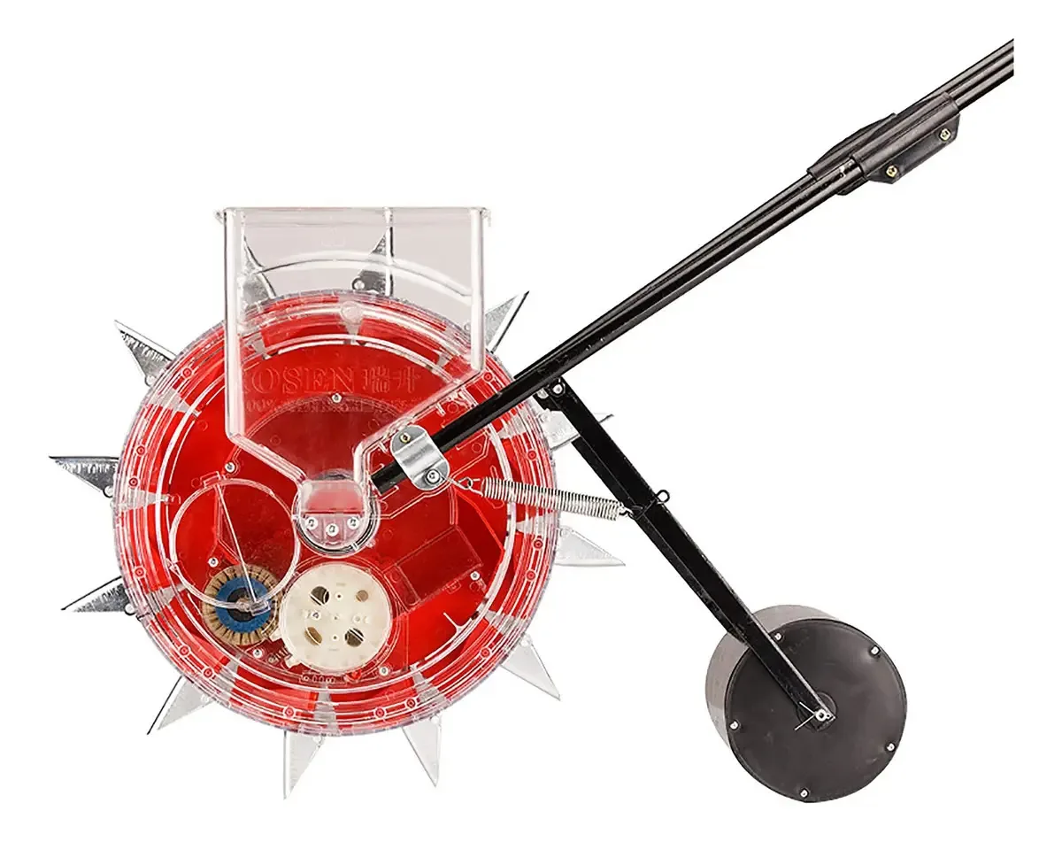 Yajun Seeder Dispensador De Sementes Semeadoras De Verduras Multifuncional Manual Máquina De Prensagem Para Verduras Cebola Rabanete Beterraba,12 Row