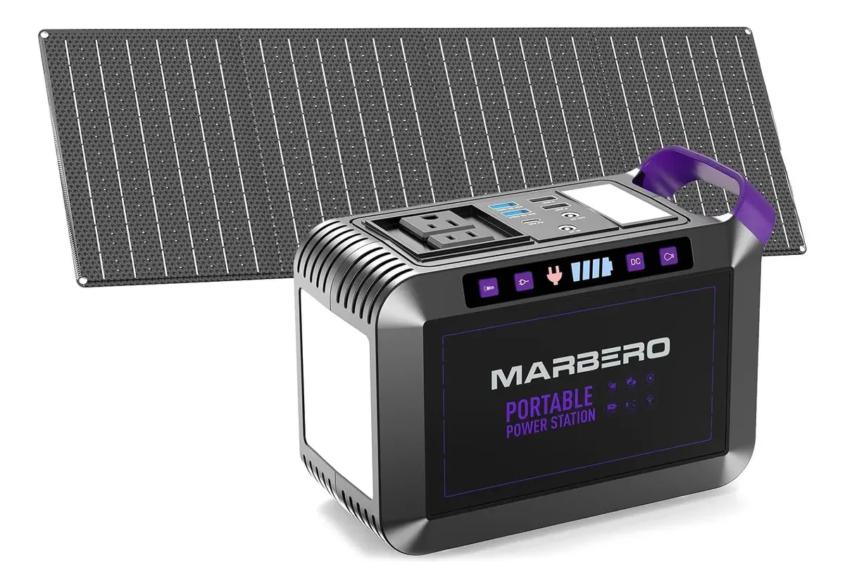 Gerador solar 172wh Painel solar 200w Central de energia