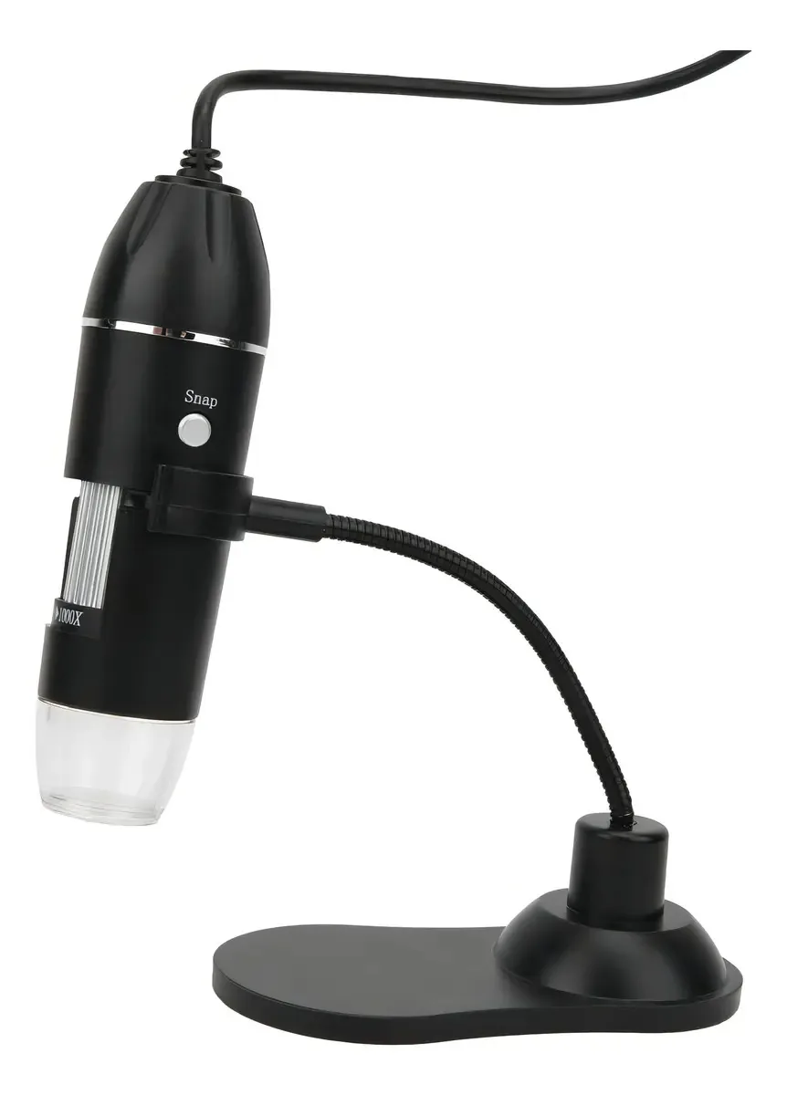 Microscópio digital LED, um microscópio de liga