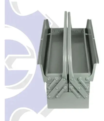 Caixa Ferramentas Aço 07 50cm 5 Gavetas Mais Vendido Cor Cinza Claro
