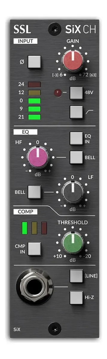 Solid State Logic Six Channel 500 Series - Channel Strip