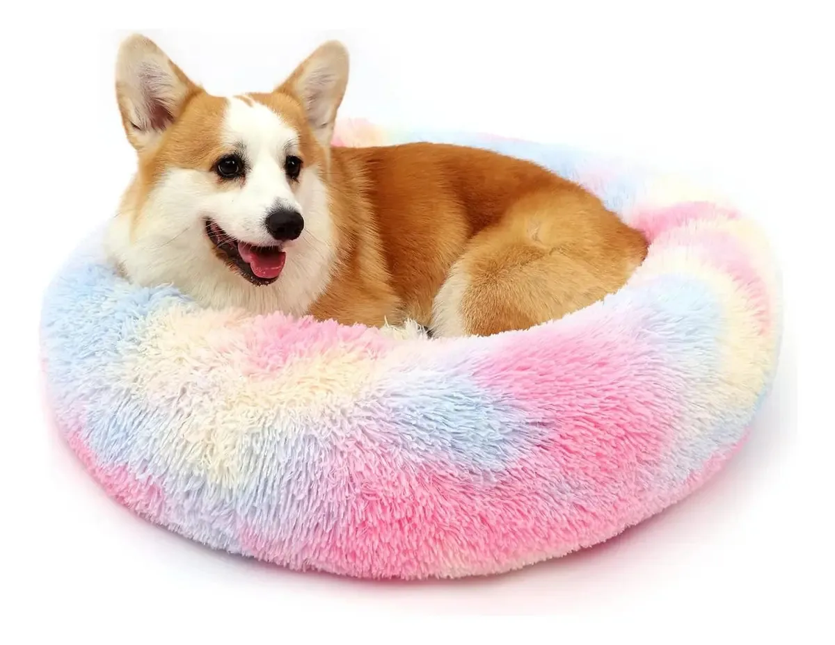 Cama anti-stress para cães Donut, lavável, antiderrapante, 20