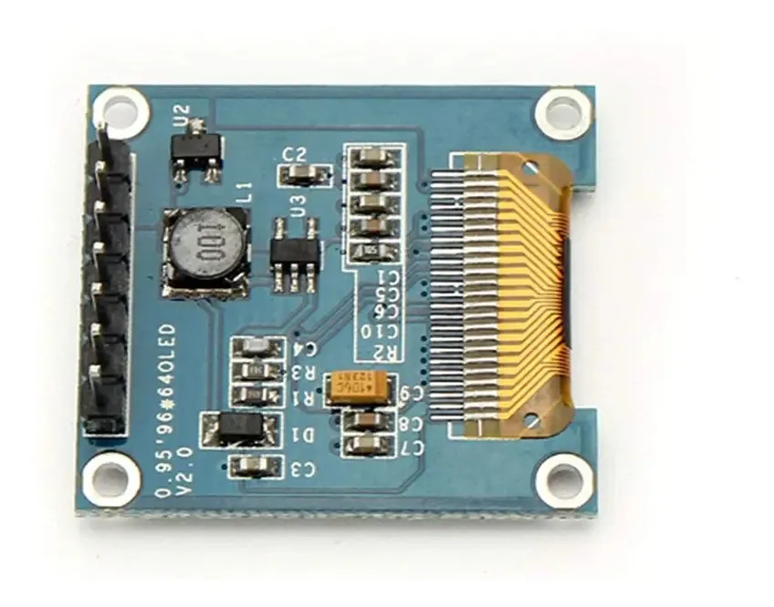 Módulo de tela SPI OLED SPI colorida Ssd1331 96x64 LCD para Arduino