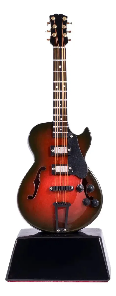 Broadway Gift Gibson - Instrumentos musicais em miniatura. Cor Multicolor