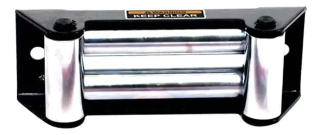 Guincho Bulldog 30003 Roller Fairlead, preto
