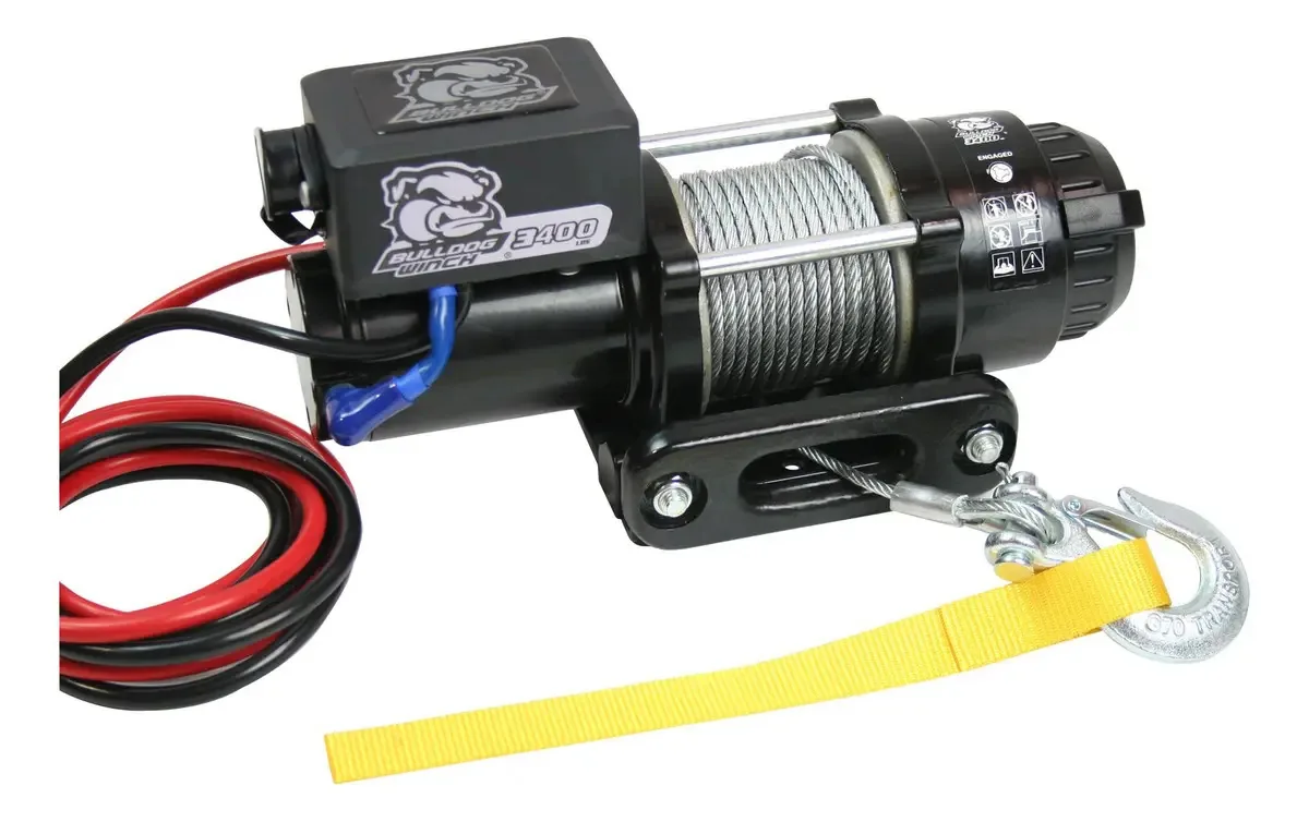 Guincho Bulldog Winch 15017 Reboque de 3400 libras/UTI