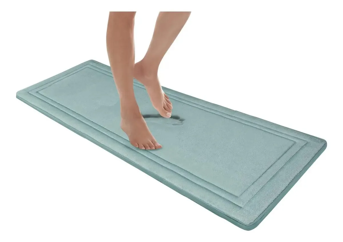 Tapete de banho emoldurado Microdry Quick Memory Foam