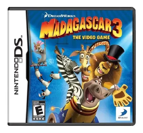 Jogo Madagascar 3 The Video Game para Nintendo DS Físico