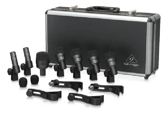 Kit De Microfones Para Bateria Behringer Bc1500 7 Pçs Preto