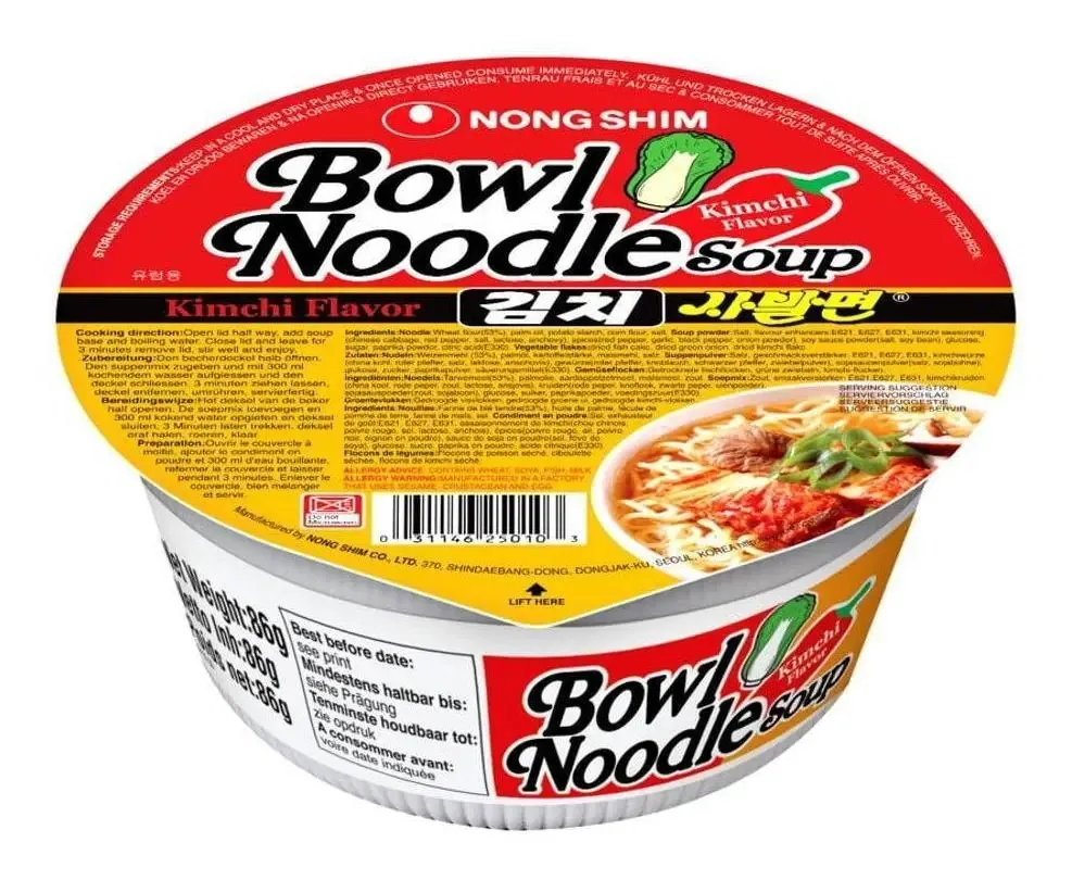 Kimchi Noodle Bowl