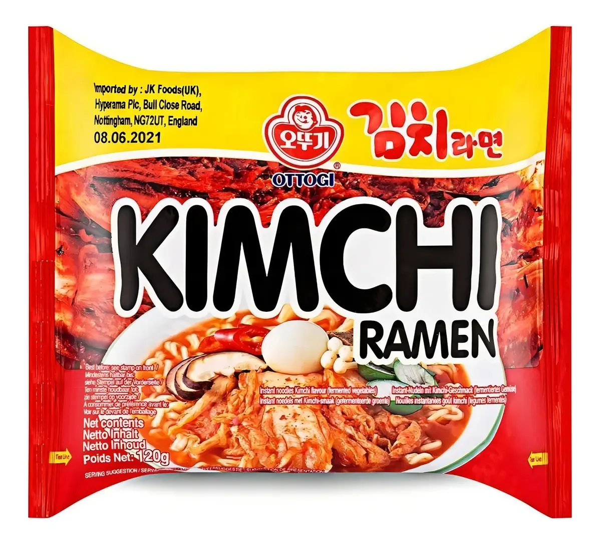 Ramen Coreano Kimchi X 120gr