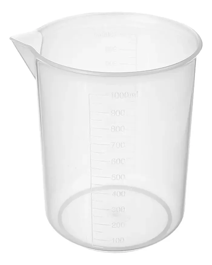 Copos de medição de plástico Othmro 33,8 Fl Oz Copos Gradu