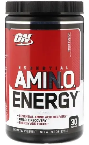 On Essential Amino Energy, 10,6 onças Sabor Frutas Mixtas