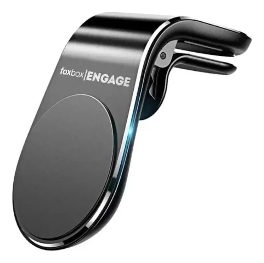 Suporte magnético para carro para telefones celulares Engage Foxbox - Cor: preto