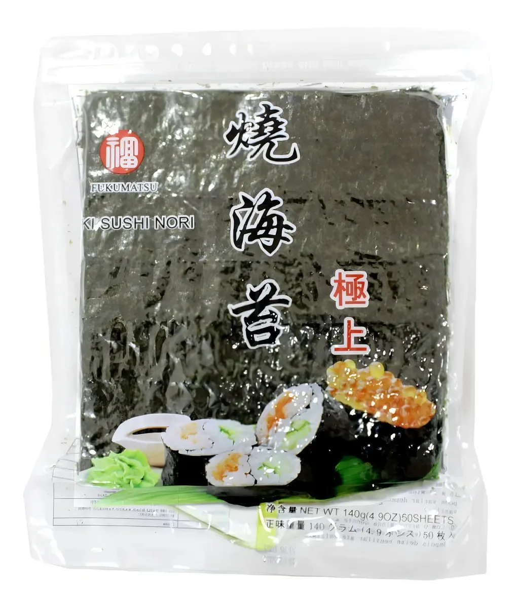 Alga Nori 23g 10 Folhas