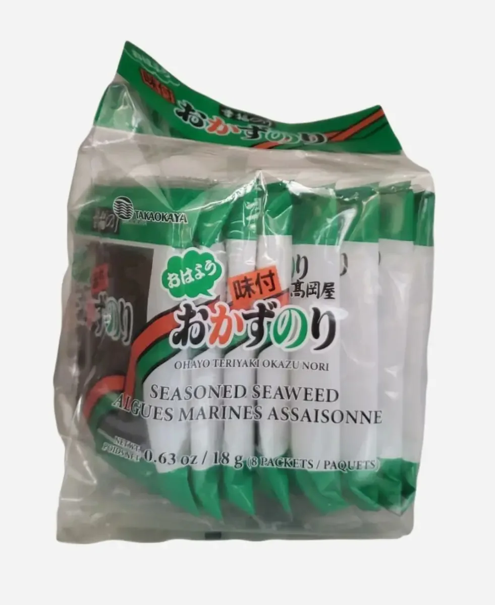 Alga Marinha Nori Temperada 4,5g Jk Food