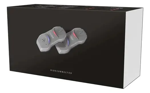 Intercomunicador universal Bluetooth Sena 10r de pacote duplo