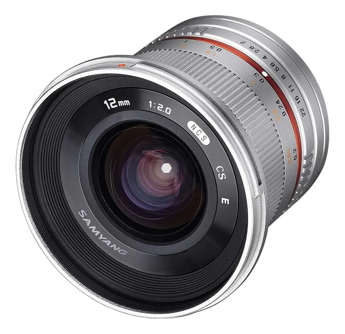 Samyang 12 mm F2.0 Sony E Silver, F