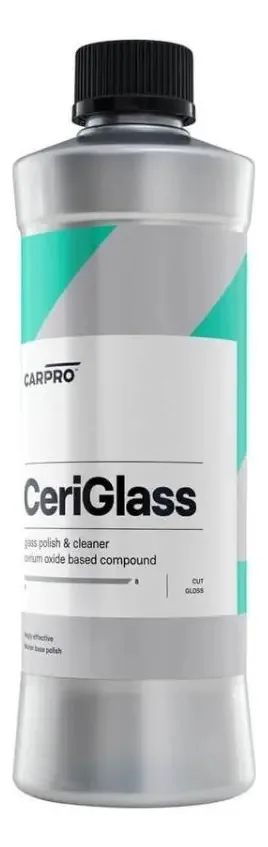Carpro Ceriglass Pulimento Para Cristal Elimina Rayon 500ml