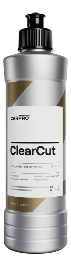 Clear Cut Composto Polidor De Corte 250gr Carpro