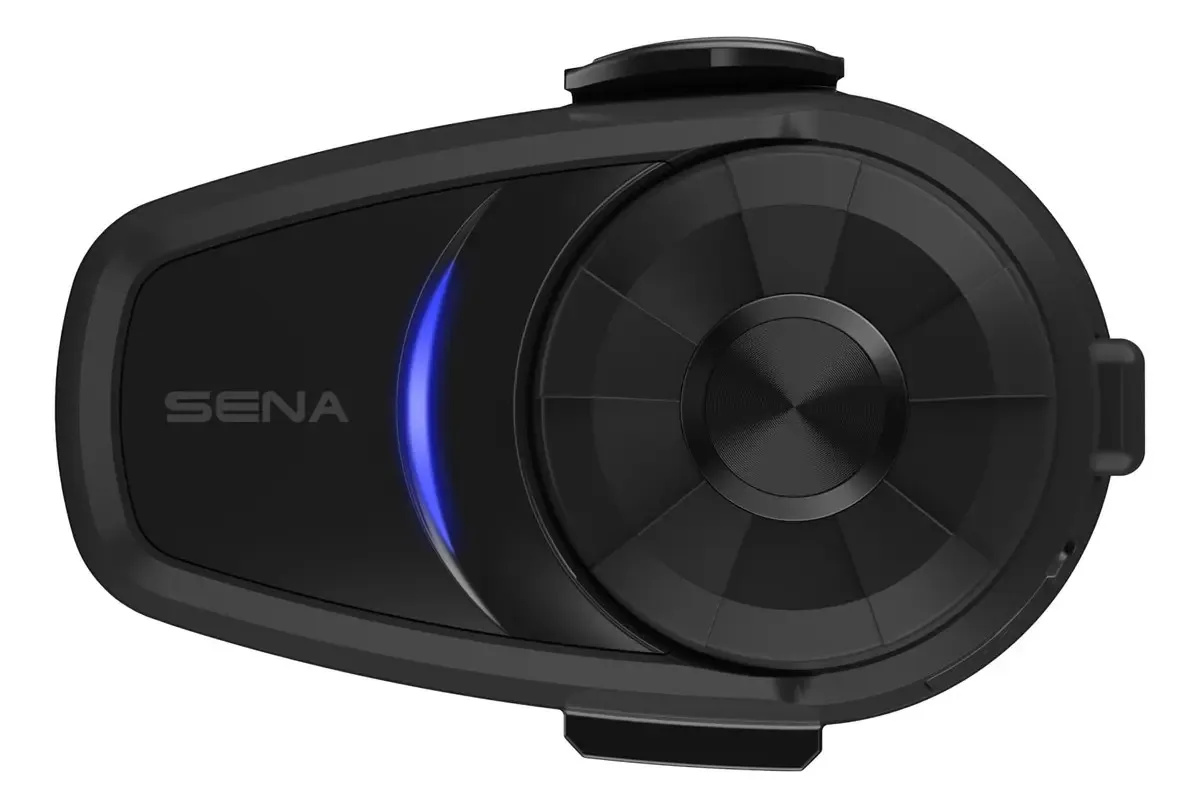 Intercomunicador Sena Preto - Modelo X1 - 2 Unidades - Conexão Bluetooth para Motos - Comunicação Clara e Estável.
