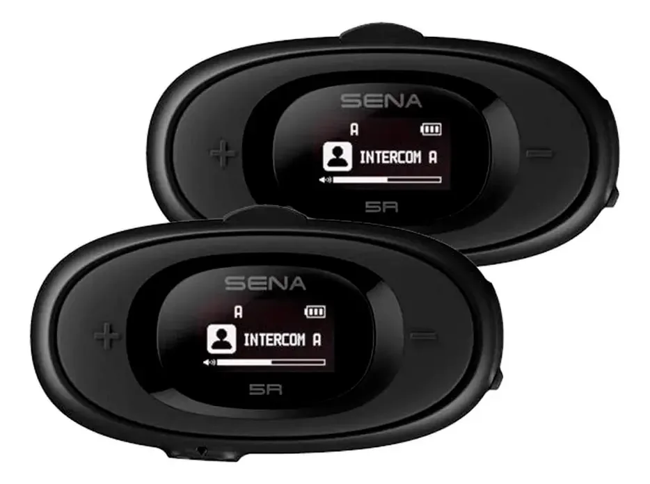 Intercomunicador Sena 5r Hd Dual (2 Peças) Preto