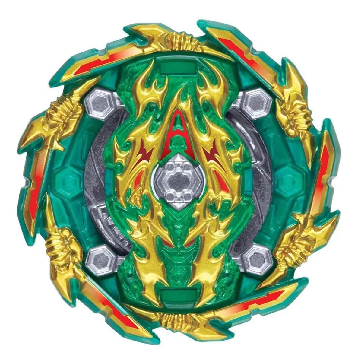 Bucha de reforço Battle Tops Gt B-135 em Ashura.hr.KP Cor do céu verde
