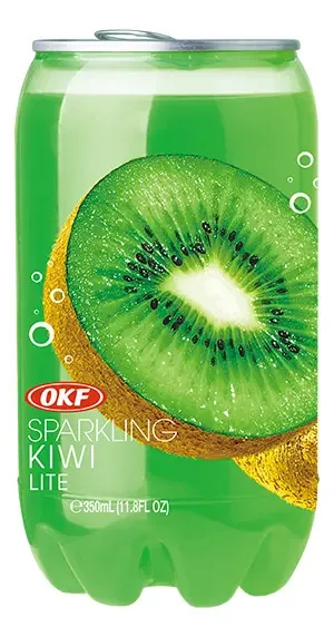 Agua Saborizada Sparkling Sabor Kiwi Okf Coreia