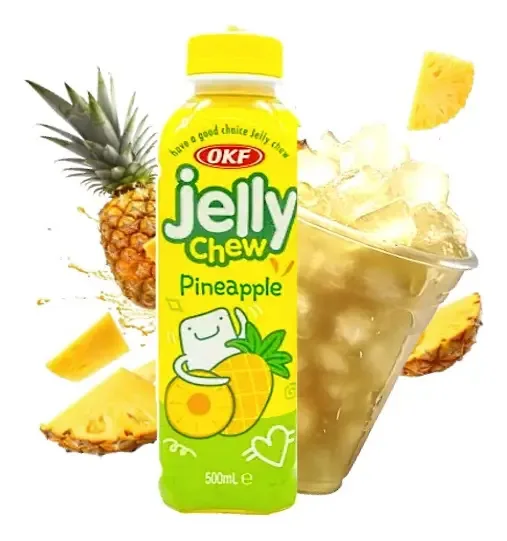 Suco Jelly Chew Pineapple - Okf - Coreia