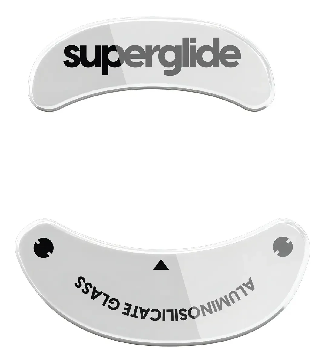 Patins de mouse Superglide, mais rápidos e macios, com Y