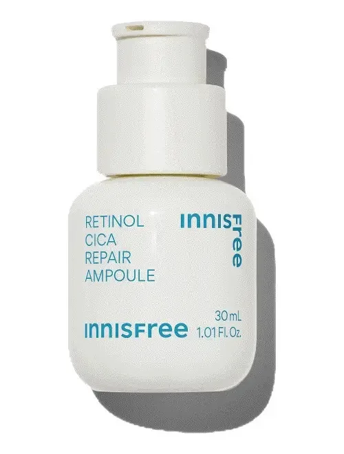Innisfree.- Ampola Retinol Cica Repai 30ml Hora da aplicação Tipo de pele noturna não adequado para peles sensíveis