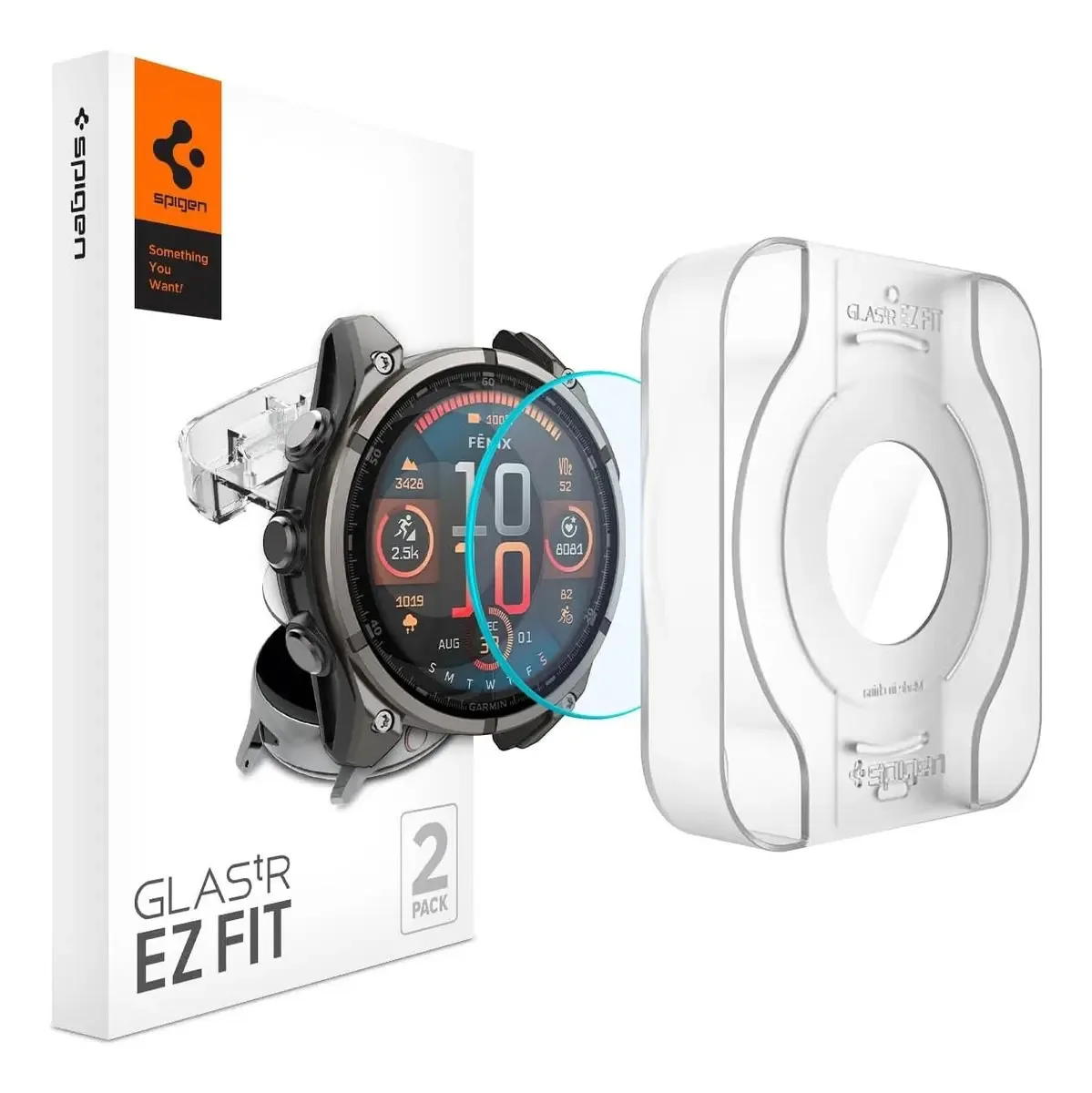 Vidro temperado Spigen Garmin Fenix 8 - 43mm