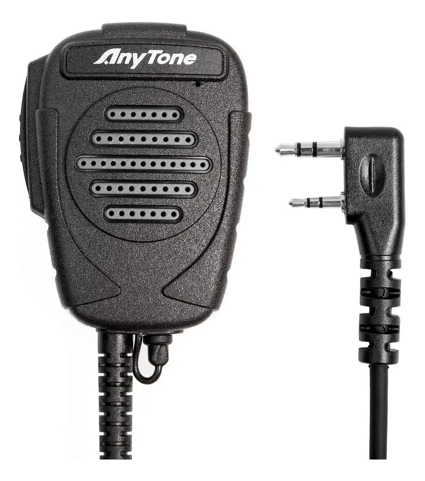 Anytone - Microfone Alto-falante para Rádio Bidirecional At-d878uv Plus/d878uv/d868uv