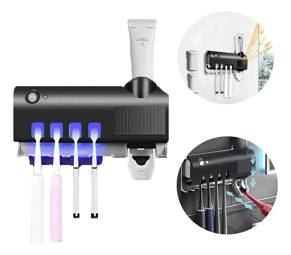 Esterilizador de escova de dentes UV inteligente