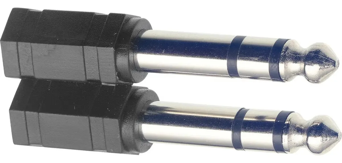 Adaptadores de plugue estéreo Mini Jack A Stagg AC-PMSJFSH 2