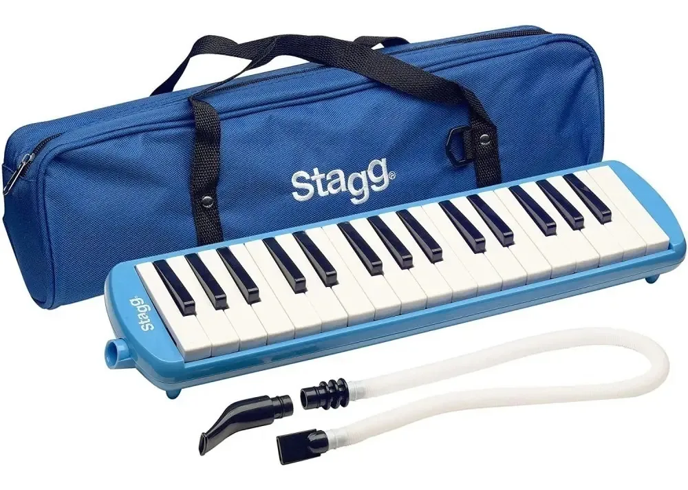 Estojo Melodic Stagg para piano de 32 notas + - Melosta32 azul