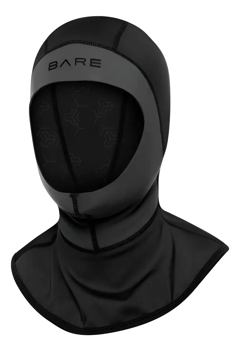 Capuz unissex Bare Exowear, preto