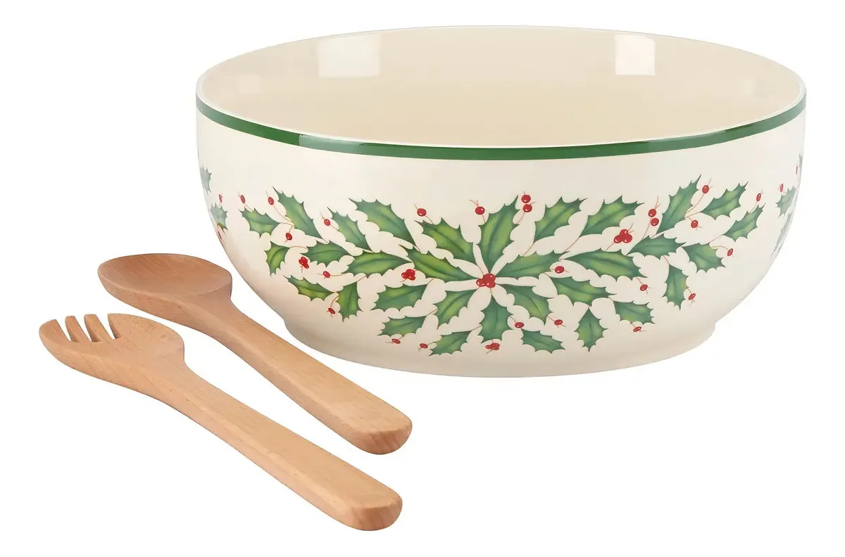 Lenox - Tigela de banho com espalhador Saladeira com