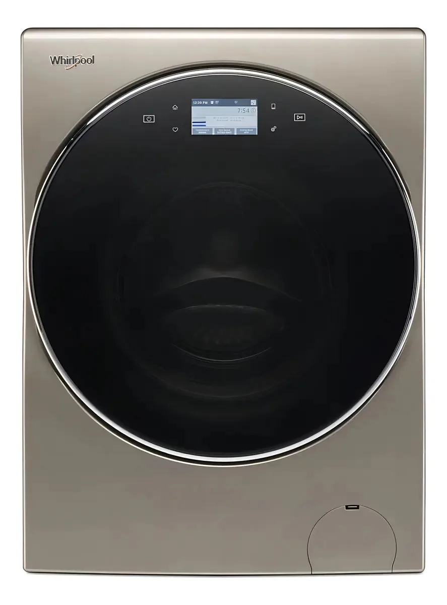 Máquina de lavar e secar roupa automática Whirlpool WFC8090G caxemira 12kg