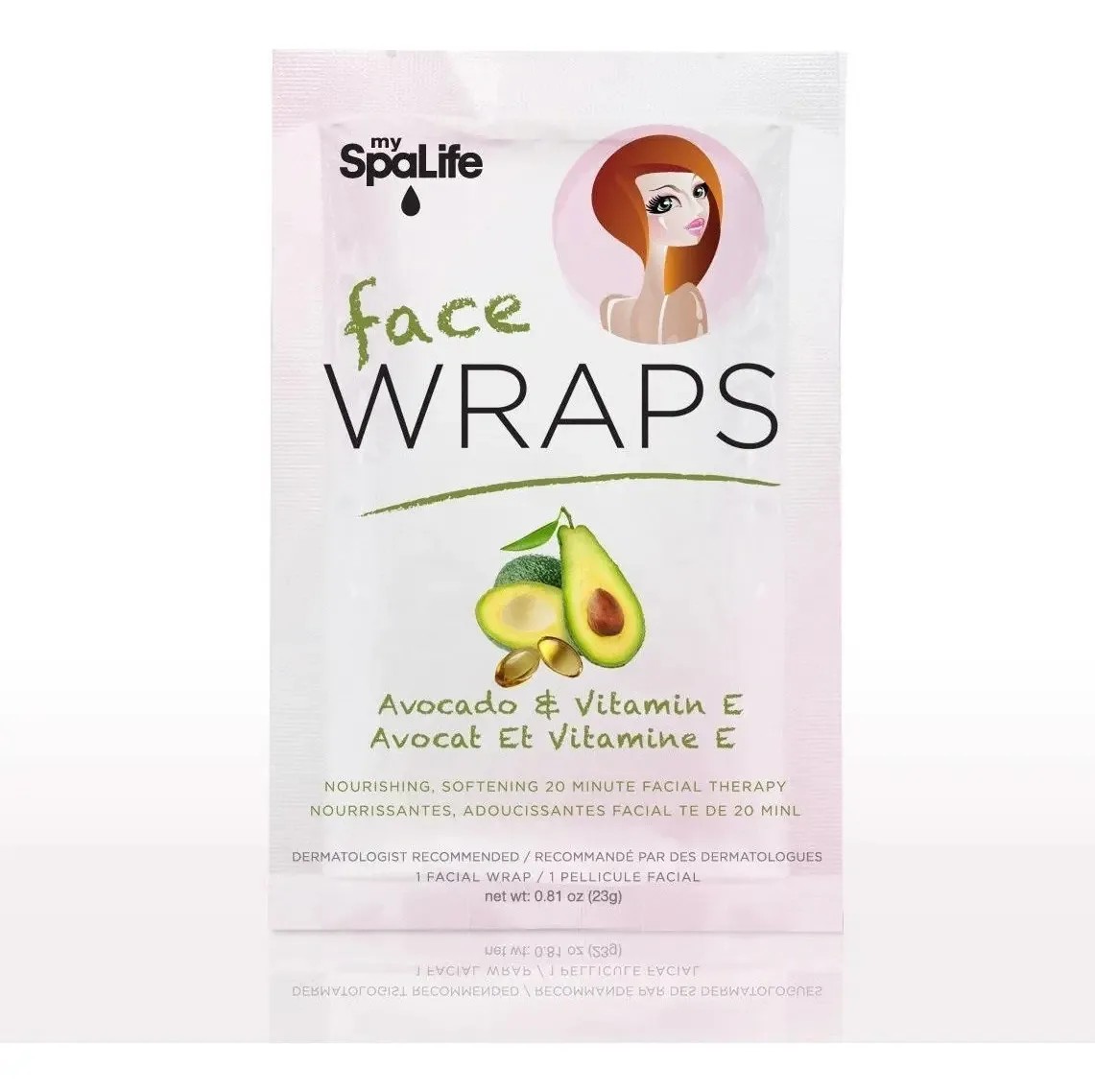 Spa Life Facial, Abacate, 0,81 onças