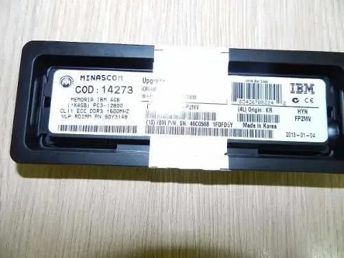 Memória RAM 4GB 1 IBM 90Y3148